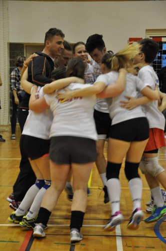 Radost z prvenství s naším trenérem-Janem Žídkem:-)