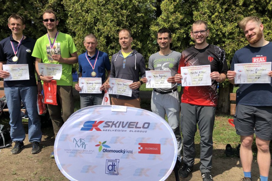 Ocenění muži na MČR OB na krátké trati 2019