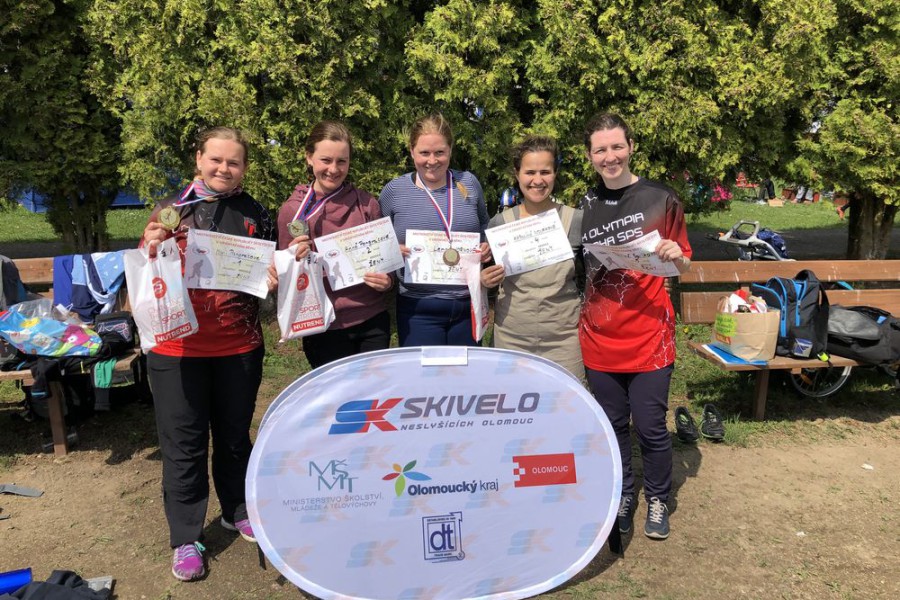 Oceněné ženy na MČR OB na krátké trati 2019