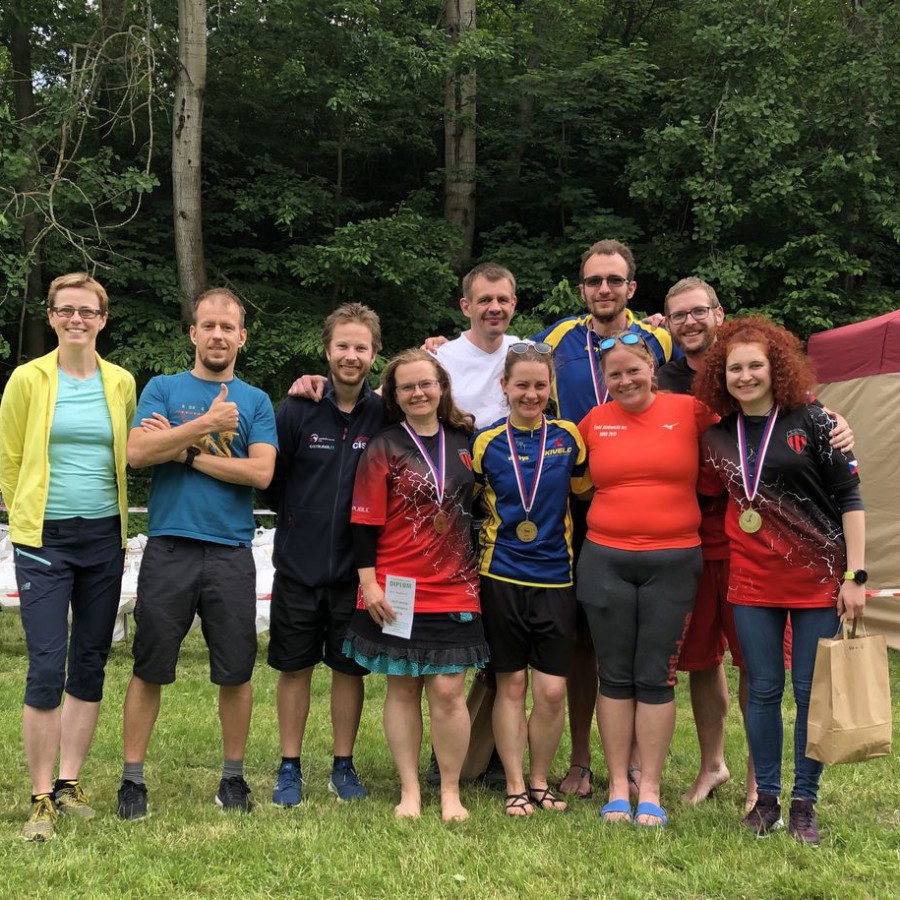 Všichni účastníci MČR OB long