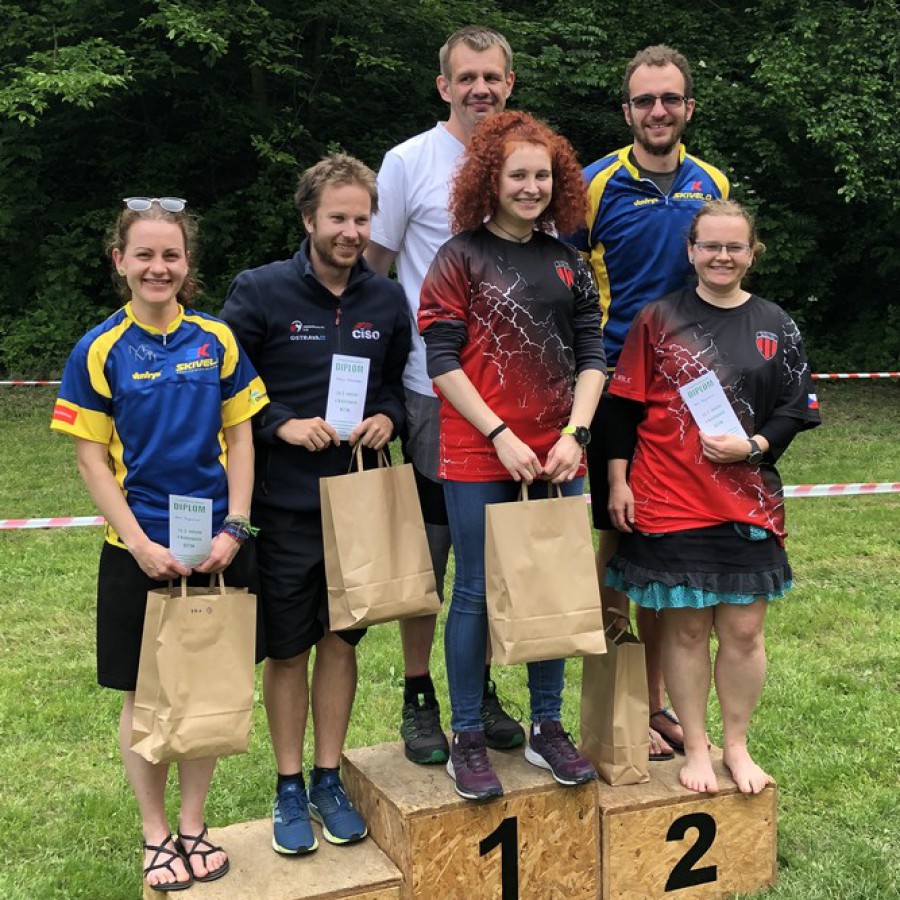 Umístění na MČR OB long